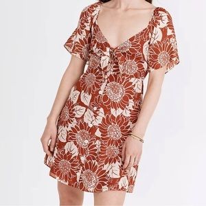 Madewell sunflower dress
